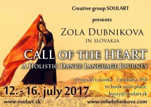 Call of the Heart – Holistic Dance Language Retreat Slovakia 2017