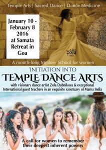 Zola Dubnikova Temple Dance Arts 2015 2016